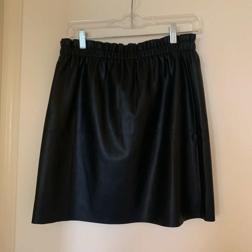 Loft Faux Leather Skirt